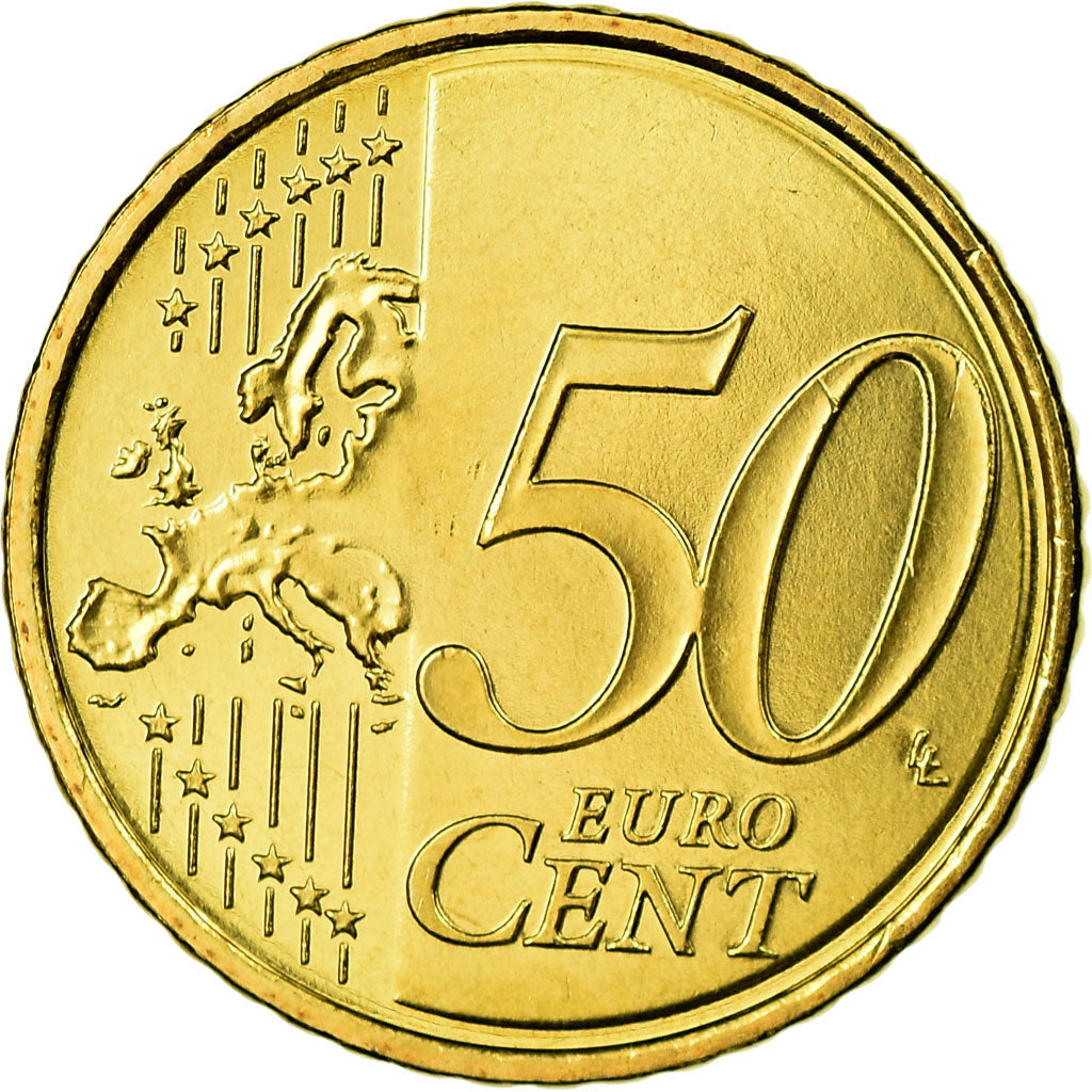 Finlandia, 50 Euro Cent, 2008, FDC, Ottone, KM:128