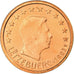 Luxembourg, 2 Euro Cent, 2003, MS(65-70), Copper Plated Steel, KM:76