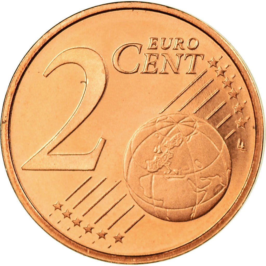 Luxembourg, 2 Euro Cent, 2003, MS(65-70), Copper Plated Steel, KM:76