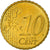 Luxembourg, 10 Euro Cent, 2003, MS(65-70), Brass, KM:78