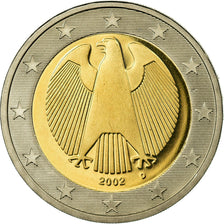 GERMANY - FEDERAL REPUBLIC, 2 Euro, 2002, Proof, MS(65-70), Bi-Metallic, KM:214
