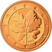 GERMANY - FEDERAL REPUBLIC, 5 Euro Cent, 2002, Proof, MS(65-70), Copper Plated