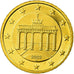 GERMANY - FEDERAL REPUBLIC, 50 Euro Cent, 2002, Proof, MS(65-70), Brass, KM:212