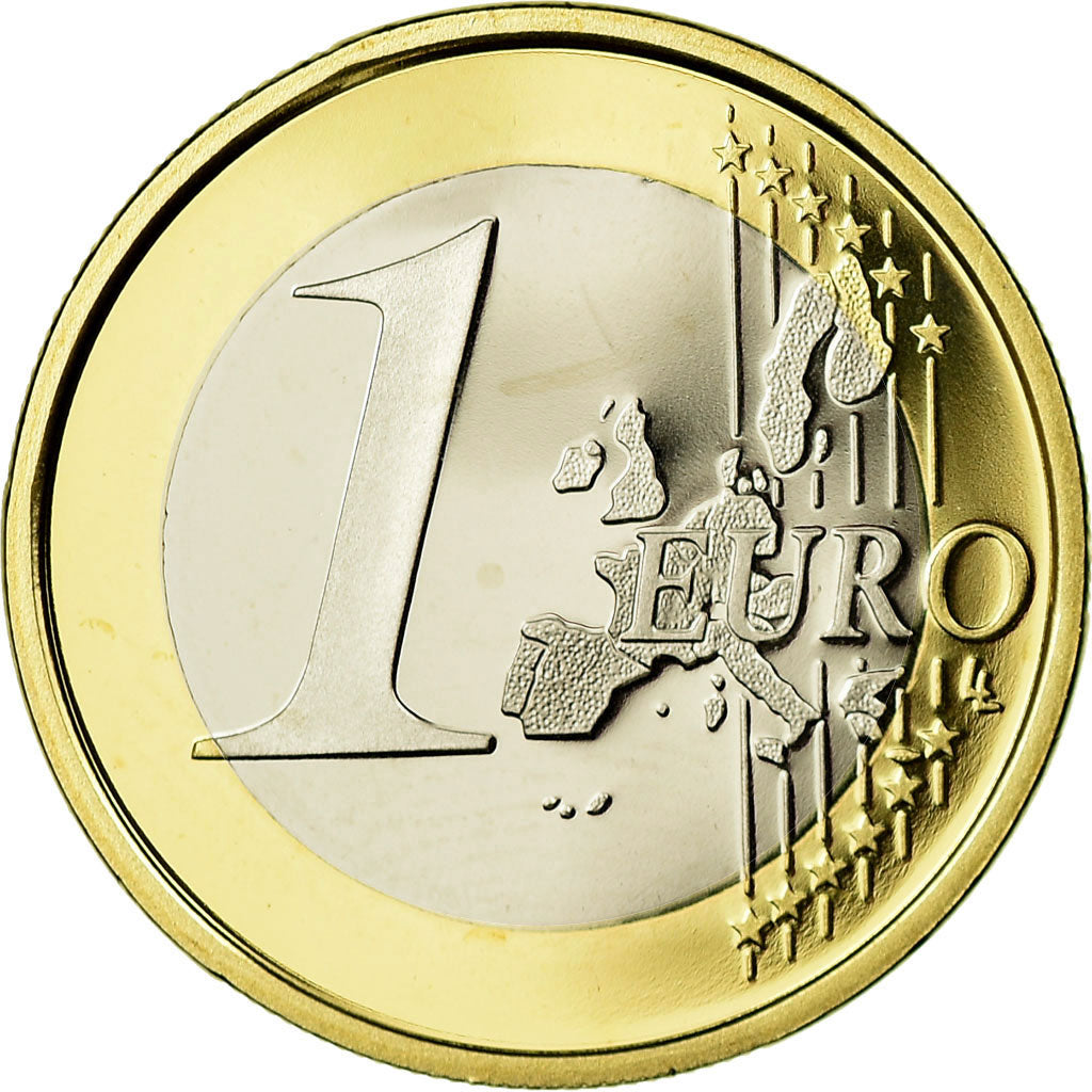 GERMANY - FEDERAL REPUBLIC, Euro, 2002, Proof, MS(65-70), Bi-Metallic, KM:213