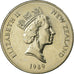 Monnaie, Nouvelle-Zélande, Elizabeth II, 20 Cents, 1989, SUP, Copper-nickel