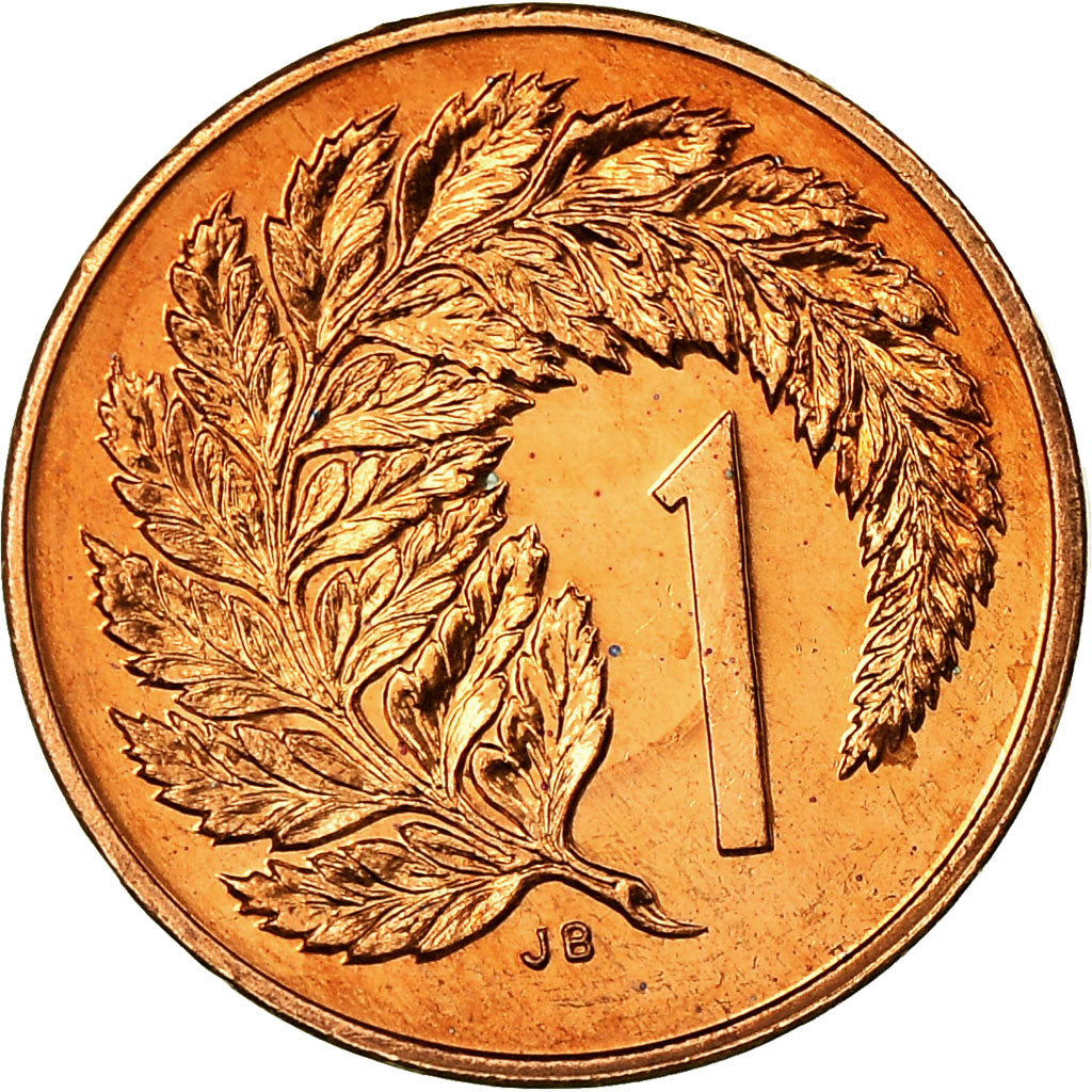 Coin, New Zealand, Elizabeth II, Cent, 1987, EF(40-45), Bronze, KM:58