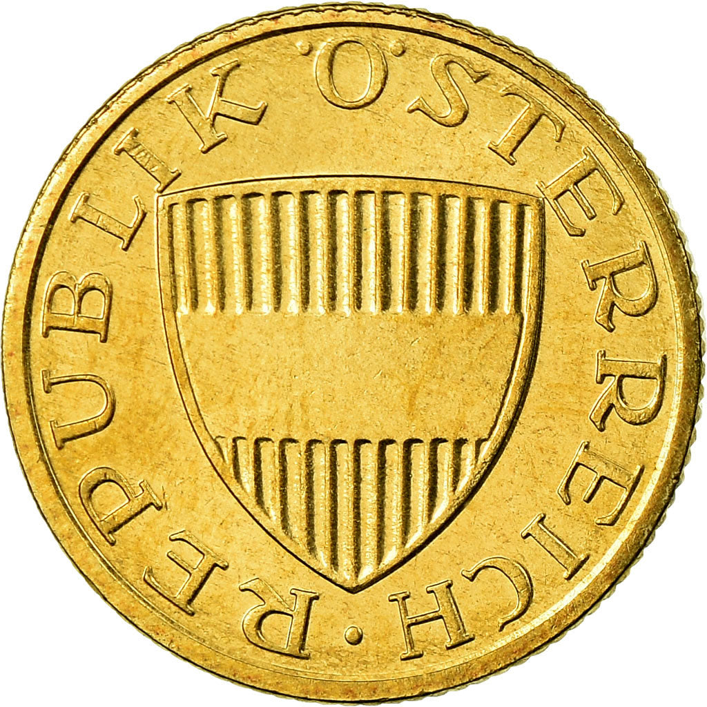 Coin, Austria, 50 Groschen, 1997, AU(55-58), Aluminum-Bronze, KM:2885