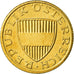 Coin, Austria, 50 Groschen, 1997, AU(55-58), Aluminum-Bronze, KM:2885