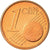 Luxemburgo, Euro Cent, 2002, MS(63), Aço Cromado a Cobre, KM:75