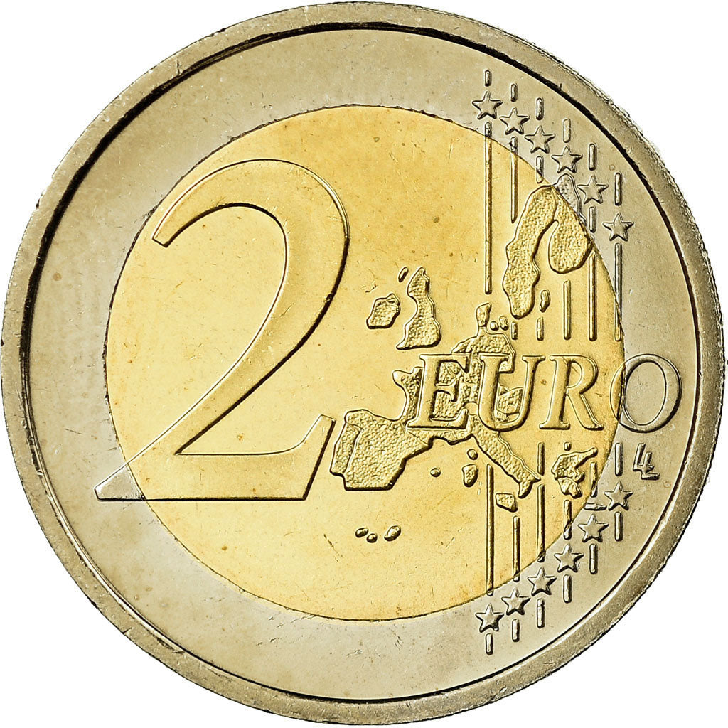 IRELAND REPUBLIC, 2 Euro, 2004, MS(65-70), Bi-Metallic, KM:39