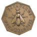 France, Masonic, Token, 1852, AU(55-58), Copper, 9.88