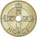 Coin, Norway, Harald V, Krone, 2008, MS(65-70), Copper-nickel, KM:462