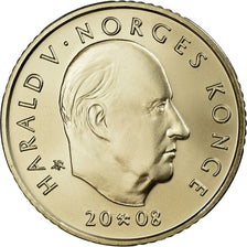 Coin, Norway, Harald V, 10 Kroner, 2008, Royal Norwegian Mint, MS(65-70)