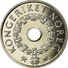 Coin, Norway, Harald V, 5 Kroner, 2005, MS(65-70), Copper-nickel, KM:463