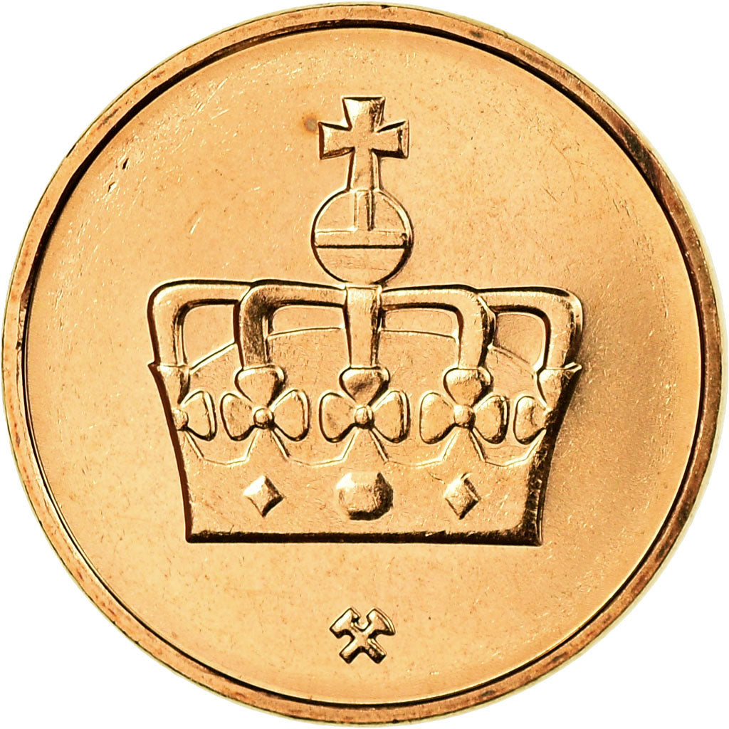 Coin, Norway, Harald V, 50 Öre, 2010, MS(63), Bronze, KM:460