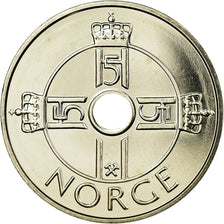 Coin, Norway, Harald V, Krone, 2010, MS(65-70), Copper-nickel, KM:462