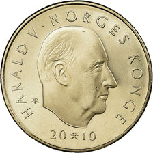 Coin, Norway, Harald V, 10 Kroner, 2010, Royal Norwegian Mint, MS(63)