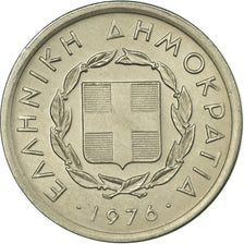 Coin, Greece, 20 Lepta, 1976, AU(55-58), Aluminum, KM:114