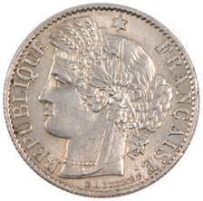 FRANCE, Cérès, 50 Centimes, 1895, Paris, KM #834.1, AU(55-58), Silver, 18, G...