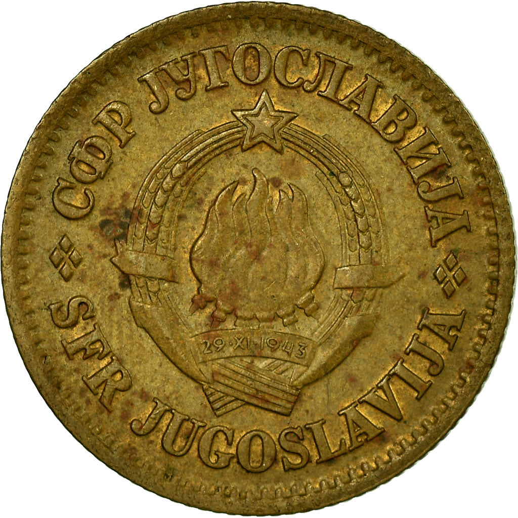 Munten, Joegoslaviëe, 20 Para, 1973, FR+, Tin, KM:45