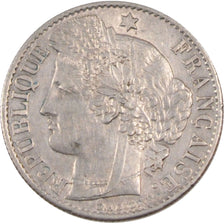 Coin, France, Cérès, 50 Centimes, 1887, Paris, AU(55-58), Silver, Gadoury:419a