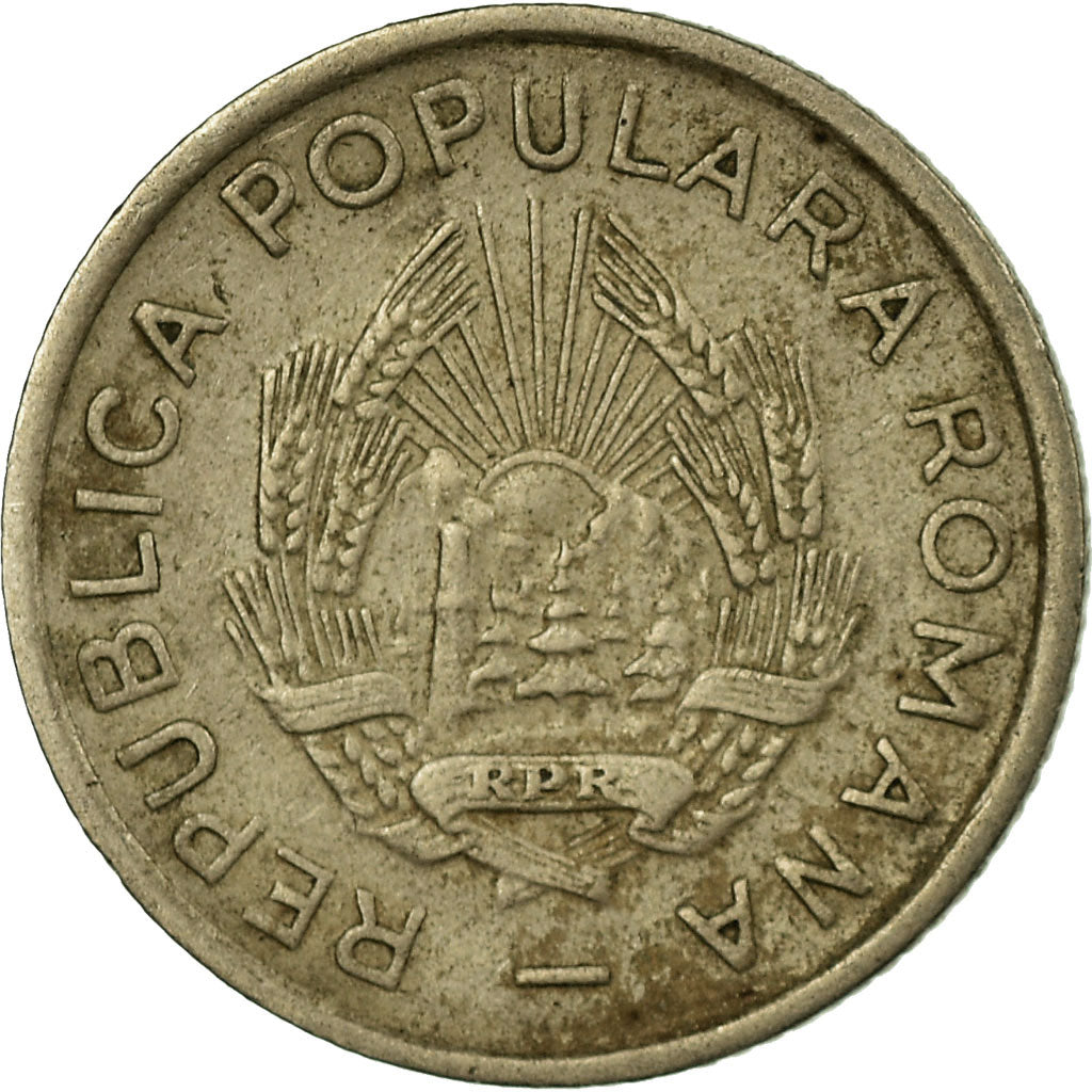 Coin, Romania, 10 Bani, 1952, EF(40-45), Copper-nickel, KM:84.1