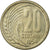 Moneda, Bulgaria, 20 Stotinki, 1954, MBC, Cobre - níquel, KM:55
