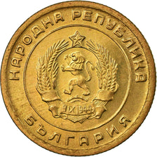 Coin, Bulgaria, 3 Stotinki, 1951, EF(40-45), Brass, KM:51
