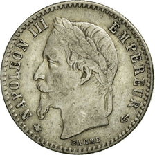 Moneta, Francia, Napoleon III, Napoléon III, 50 Centimes, 1868, Paris, BB