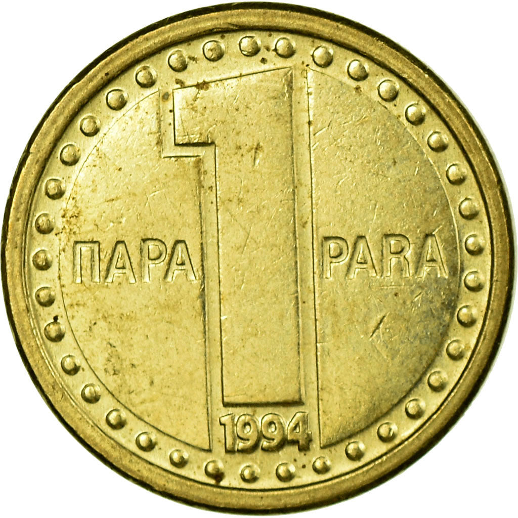 Moneta, Iugoslavia, Para, 1994, BB, Ottone, KM:161