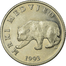 Coin, Croatia, 5 Kuna, 1993, EF(40-45), Copper-Nickel-Zinc, KM:11