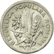 Coin, Romania, 2 Lei, 1951, EF(40-45), Aluminum, KM:79a
