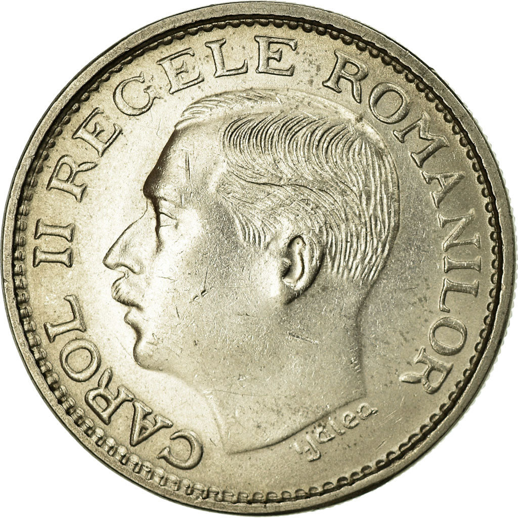 Coin, Romania, Carol II, 100 Lei, 1936, AU(50-53), Nickel, KM:54