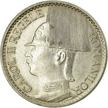 Moneta, Romania, Carol II, 50 Lei, 1938, SPL-, Nichel, KM:55