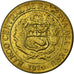 Moneda, Perú, 10 Centavos, 1970, MBC, Latón, KM:245.2
