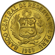Moneta, Perù, Sol, 1969, BB, Ottone, KM:248