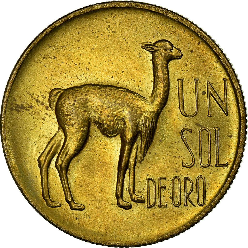 Moneta, Perù, Sol, 1969, BB, Ottone, KM:248