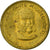 Moneta, Peru, 50 Centimos, 1986, Lima, EF(40-45), Mosiądz, KM:295