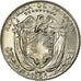 Coin, Panama, 1966 dates struck at US Mint in San Francisco., 1/4 Balboa, 1966