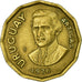 Moneda, Uruguay, Nuevo Peso, 1976, Santiago, MBC, Aluminio - bronce, KM:69