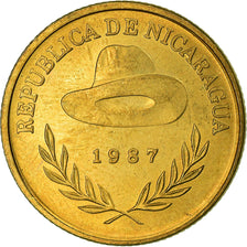 Monnaie, Nicaragua, 50 Centavos, 1987, SUP, Aluminum-Bronze, KM:58