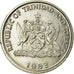 Münze, TRINIDAD & TOBAGO, 25 Cents, 1983, VZ, Copper-nickel, KM:32
