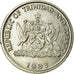 Munten, TRINIDAD & TOBAGO, 25 Cents, 1983, PR, Copper-nickel, KM:32