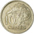 Moeda, TRINDADE E TOBAGO, 10 Cents, 1980, Franklin Mint, AU(55-58)