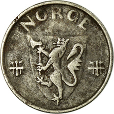 Coin, Norway, Haakon VII, 5 Öre, 1942, VF(30-35), Iron, KM:388