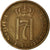 Moneda, Noruega, Haakon VII, 5 Öre, 1929, Kongsberg, BC+, Bronce, KM:368