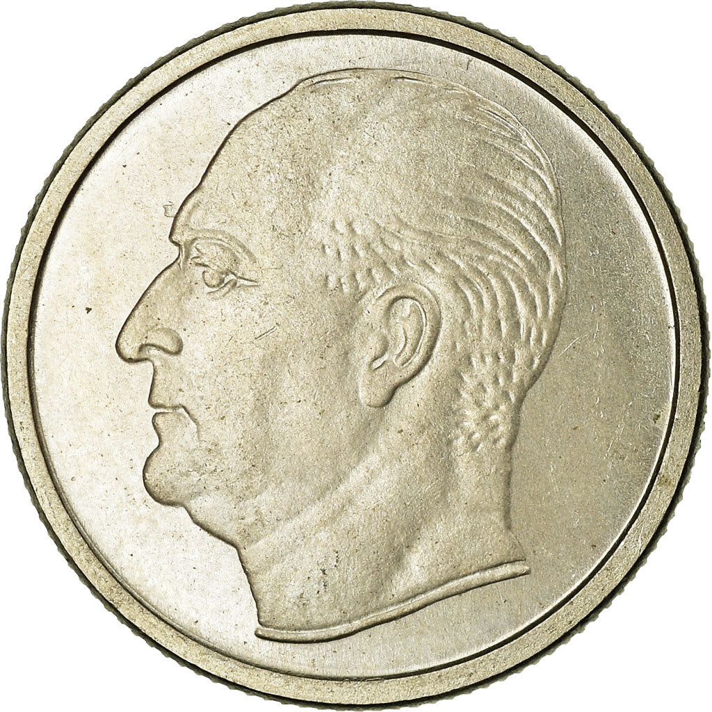 Coin, Norway, Olav V, 50 Öre, 1960, EF(40-45), Copper-nickel, KM:408