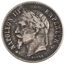 Second Empire, 50 Centimes Napoléon III tête laurée