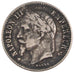 Second Empire, 50 Centimes Napoléon III tête laurée