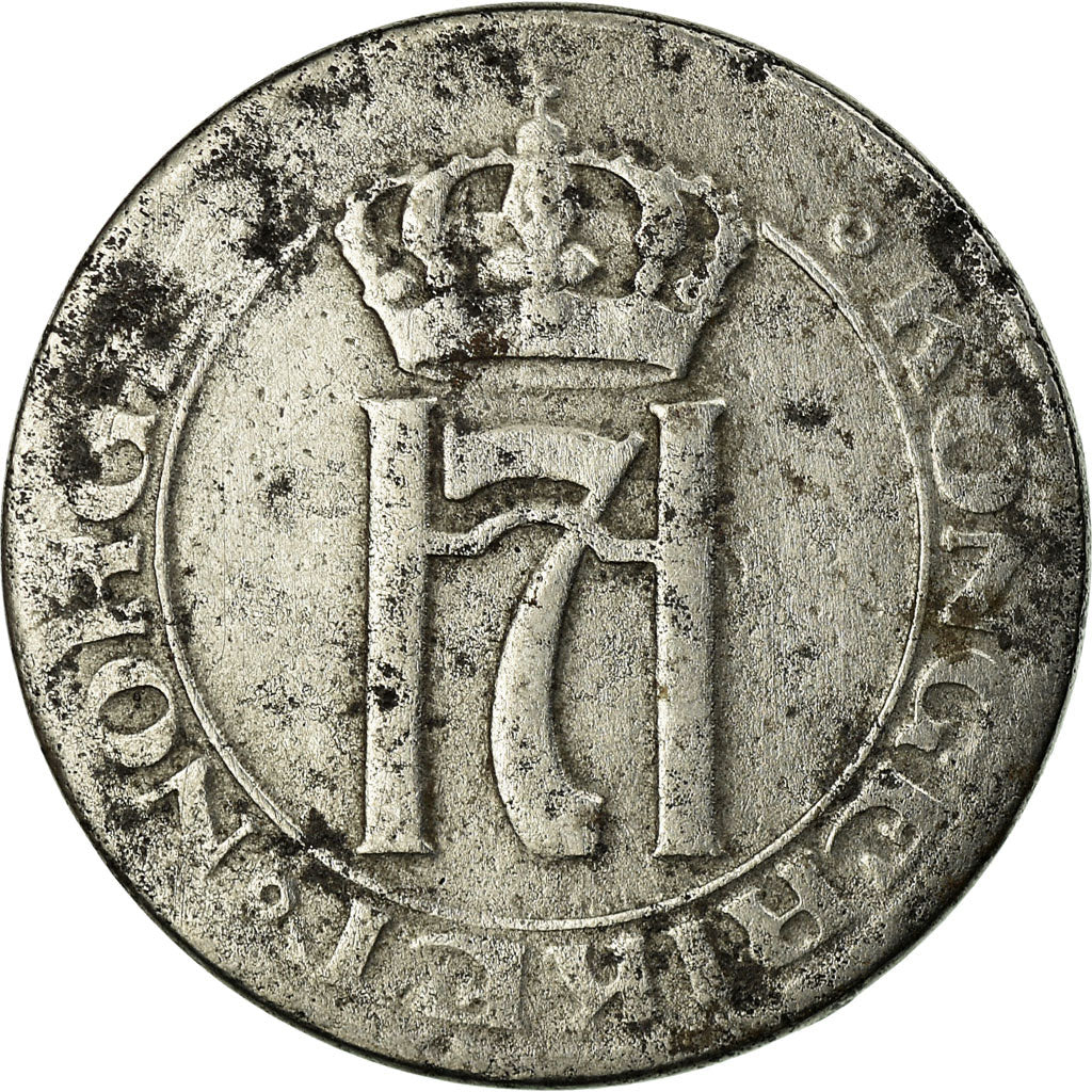 Coin, Norway, Haakon VII, 2 Öre, 1920, VF(20-25), Iron, KM:371a